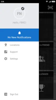 FBBC Check In android App screenshot 1